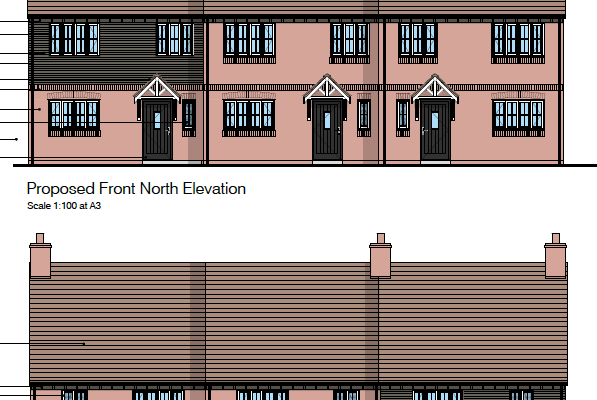 Rose and Crown Elevation